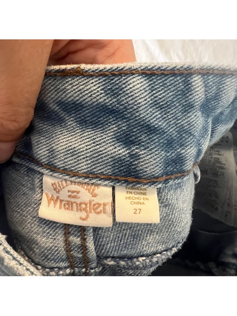 Billabong x Wrangler patchwork bell bottom jeans - Picture 10 of 10